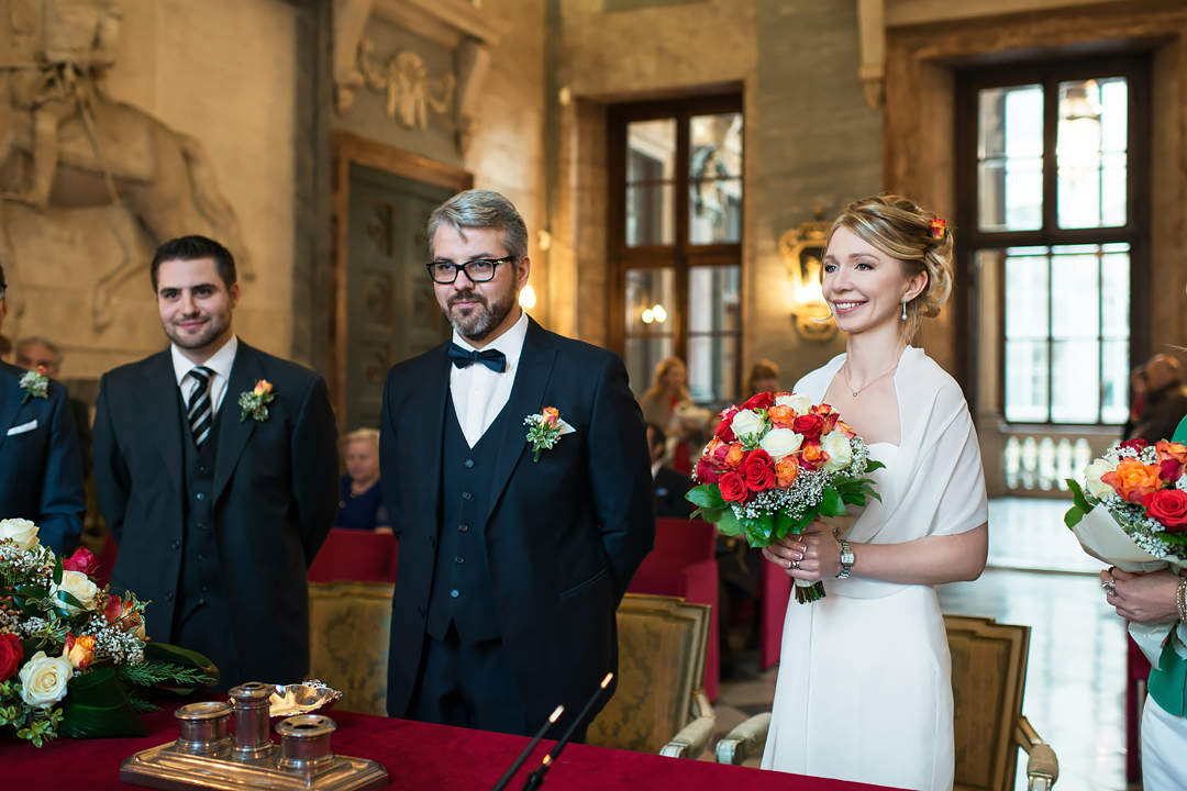wedding ceremony turin sala dei marmi