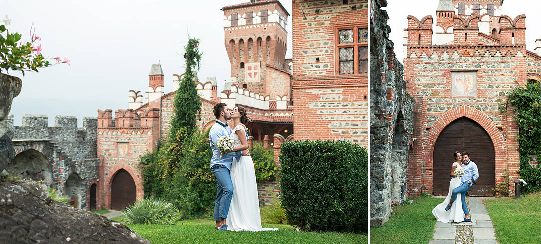 wedding photos italy castle