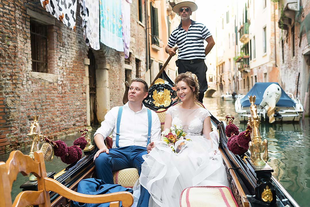 каналы венеции свадьба